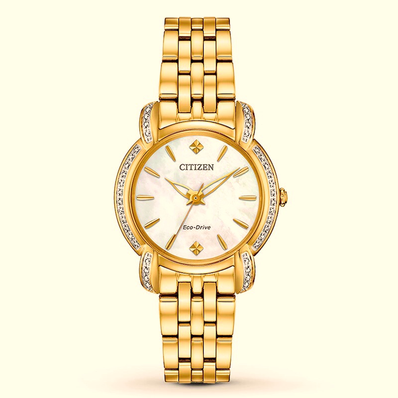 Citizen Jolie Quartz Mother Of Pearl Dial Ladies Watch